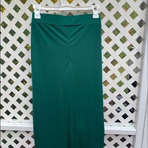 green balera flowy pants